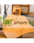 3в1 Плюшена играчка Capybara възглавница одеяло и чанта